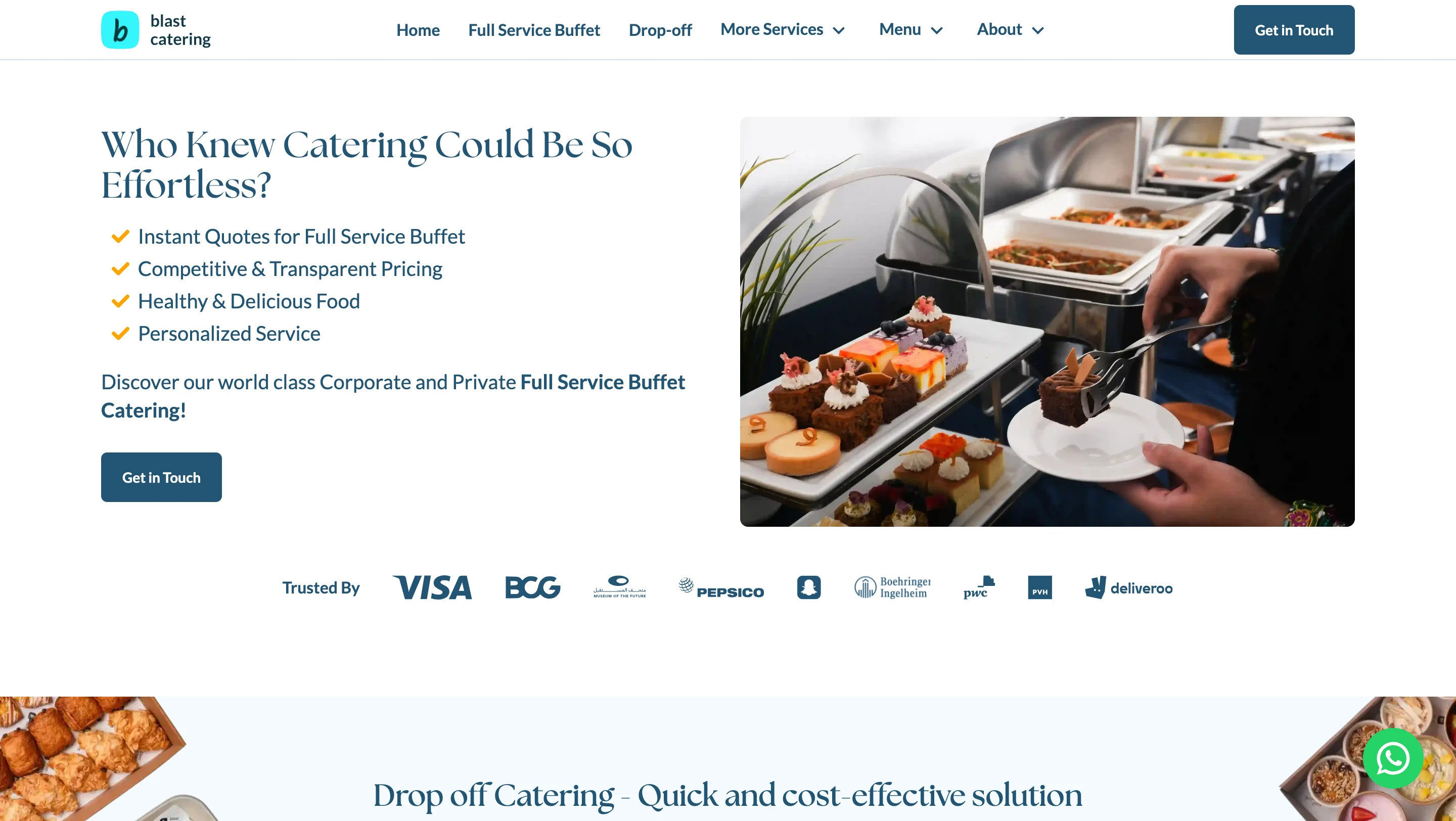 Blast Catering preview